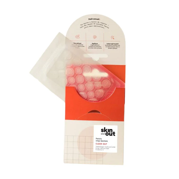 Skin and Out CLEAR OUT - Patch Stop-boutons - 23 Patchs 23 patchs