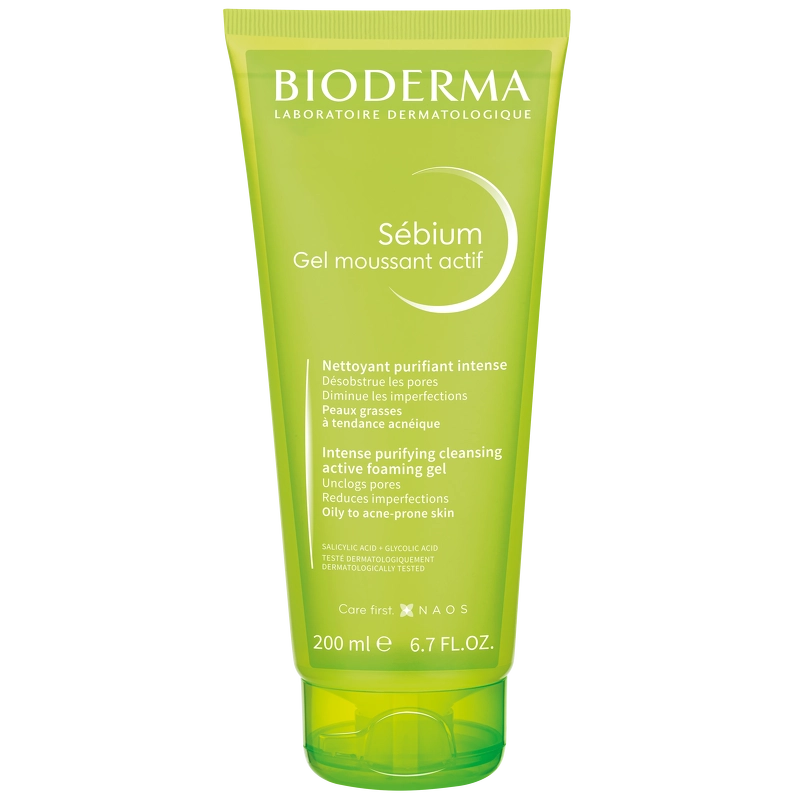 Bioderma Sébium Gel Moussant Actif 200 ml
