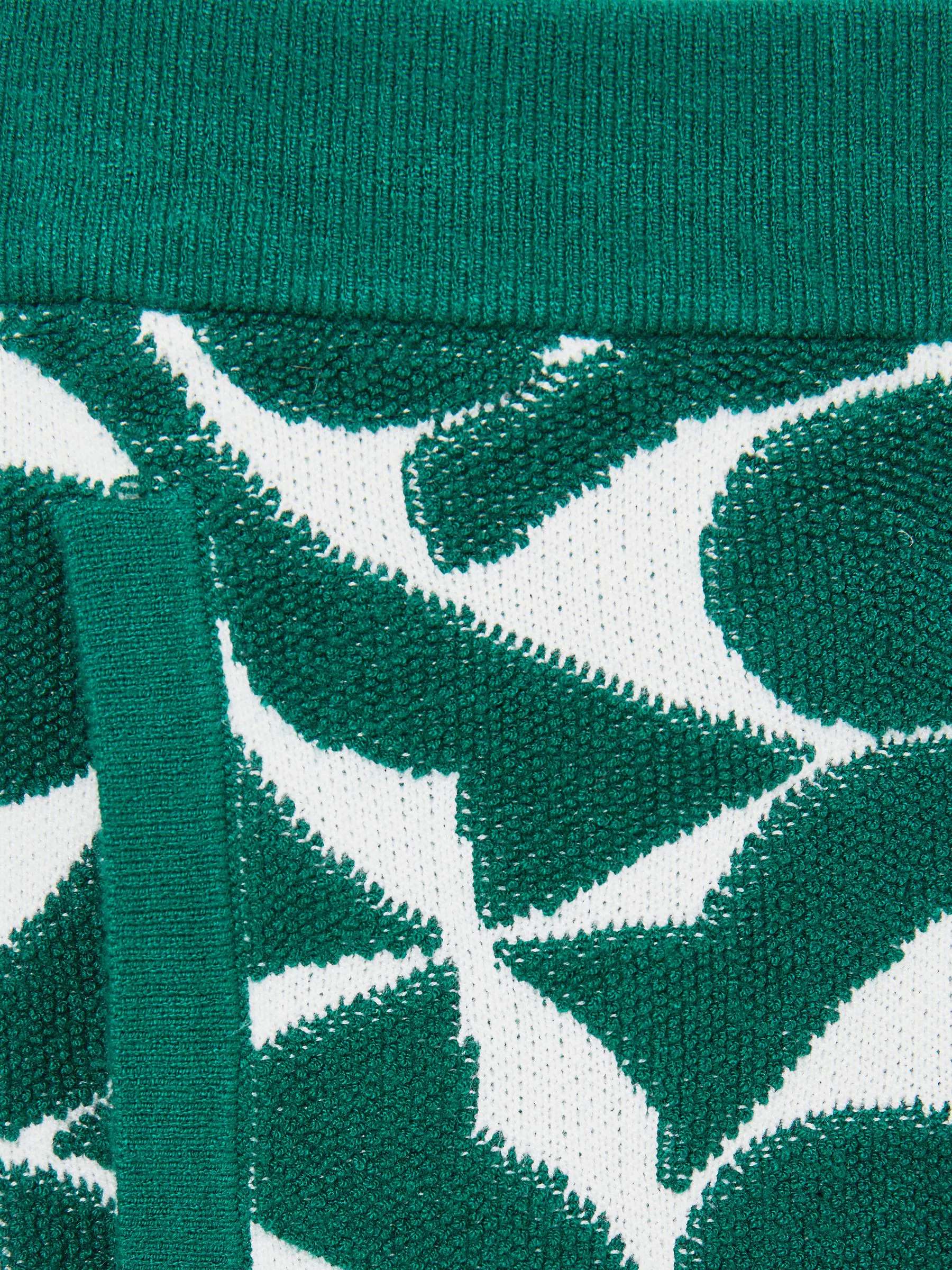 Reiss Vounder Handdoekshort met abstract patroon
