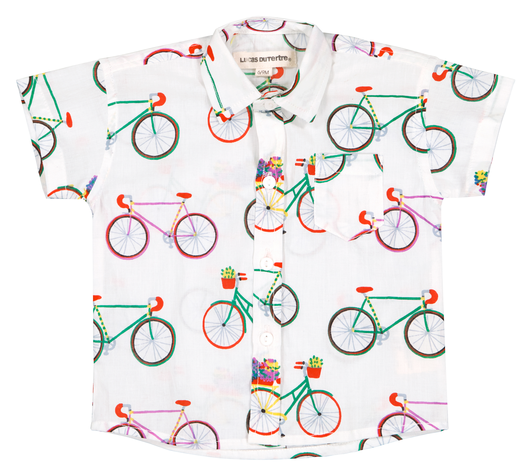 CHEMISE GARCON - Chemise imprimé en coton| Multicolore