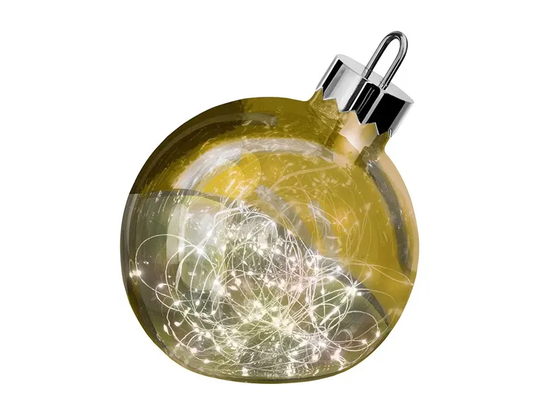 Sompex Dekorationskugle Ornament Guld Ø25 cm