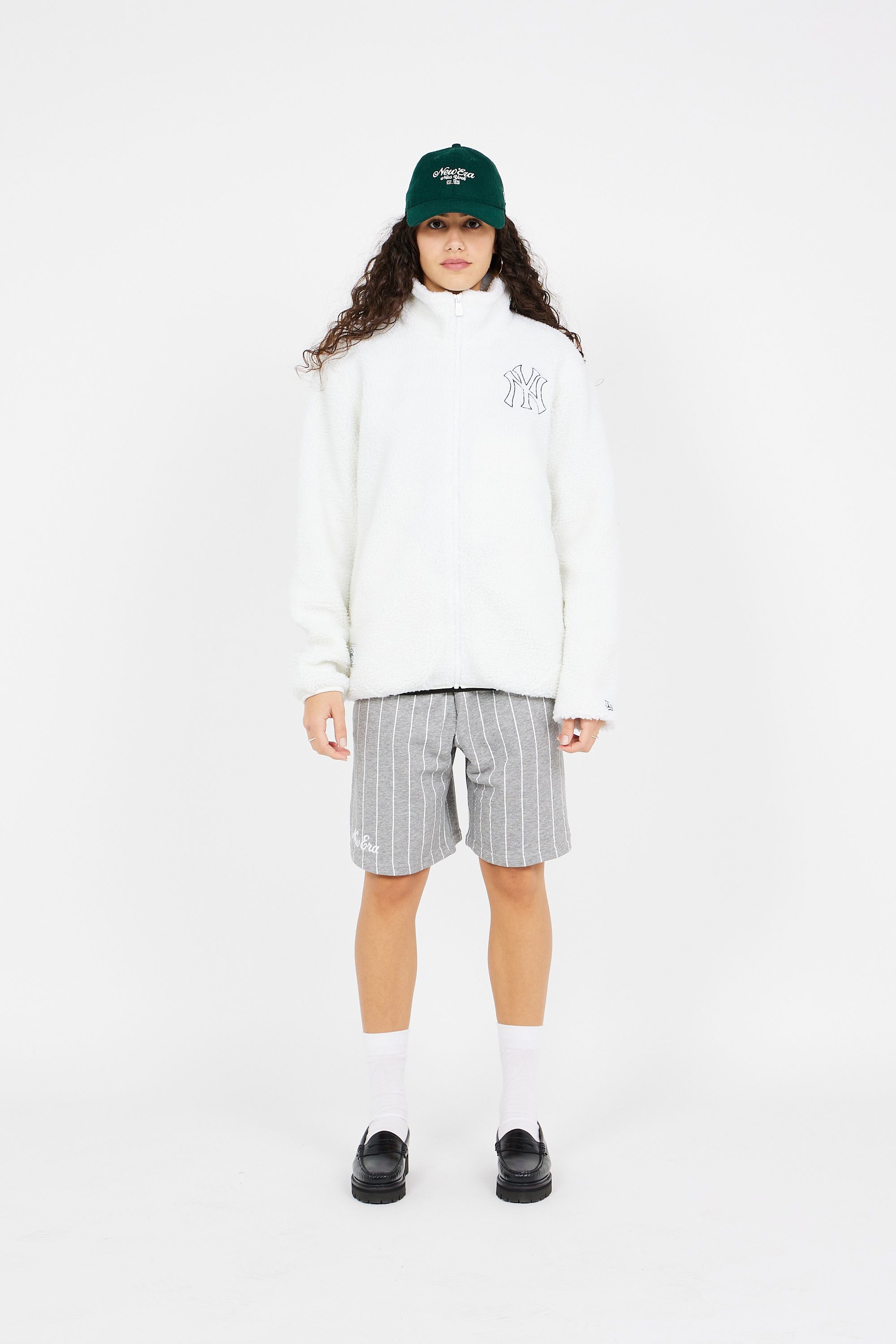 NEW ERA polaire MLB SHERPA JKT NE Beige