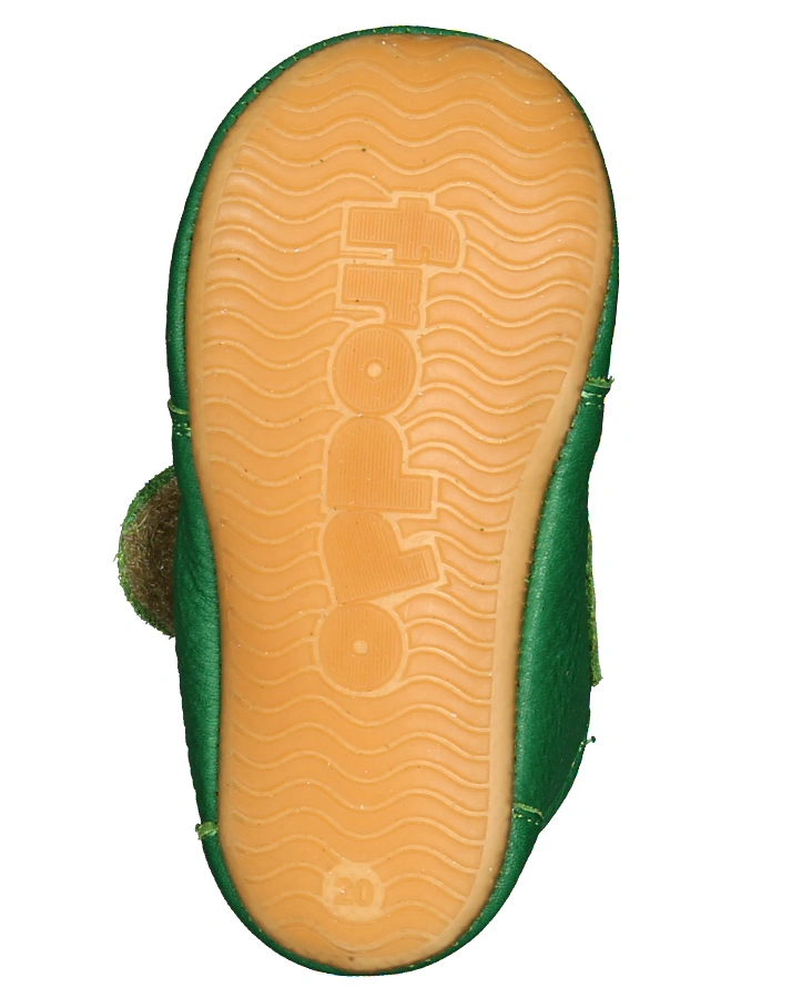 Leder-Krabbelschuhe PREWALKERS in grün