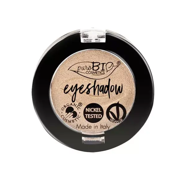 Sombra para olhos Purobio Cosmetics 01 Champagne Iridescente 2,5g