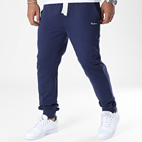 Pantalon Jogging Terry Bleu Marine