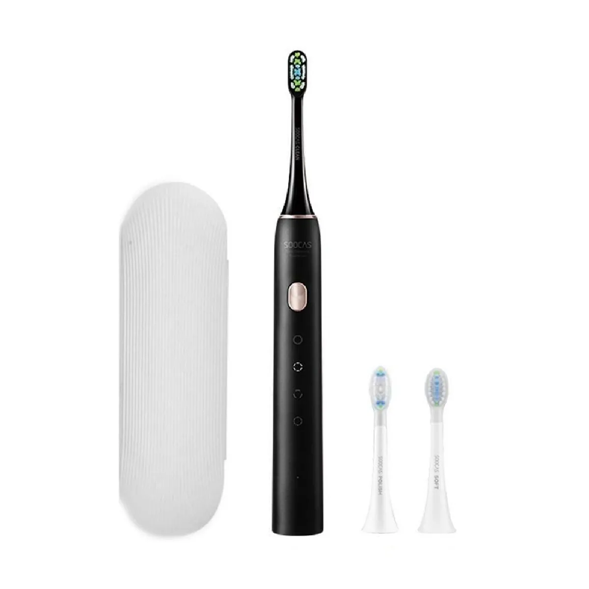 Justgreenbox Brosse à Dents Sonique - Rose