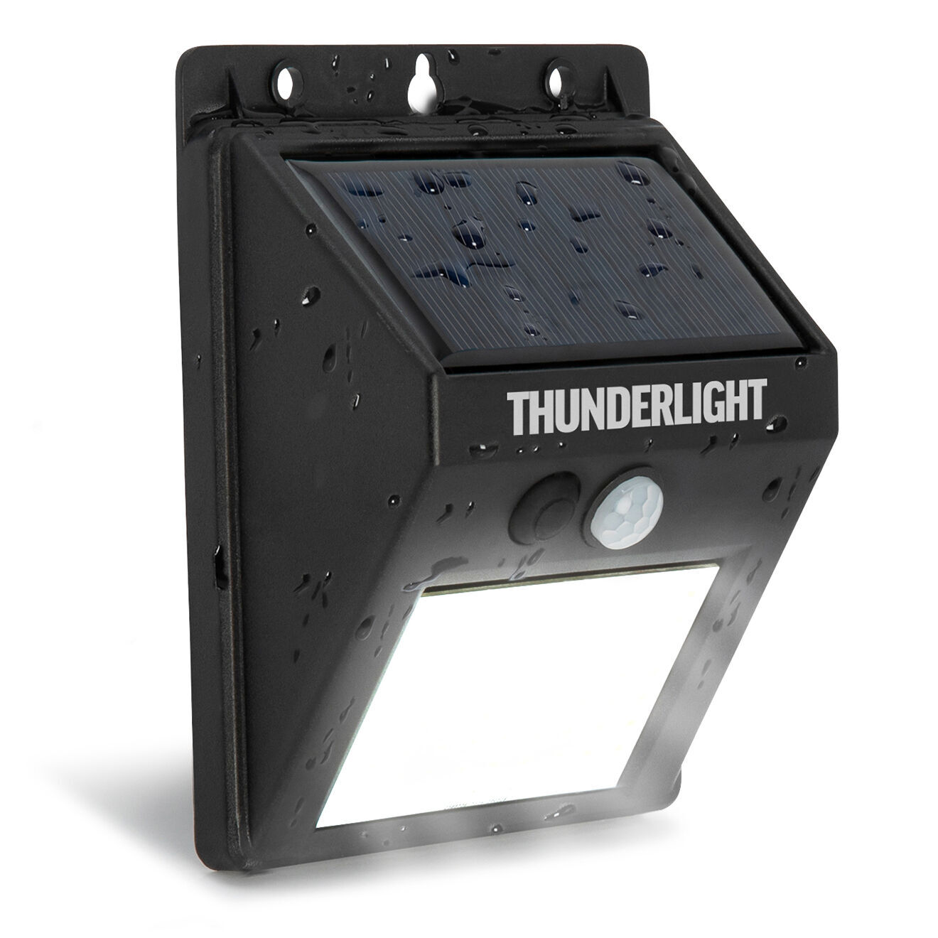 Pratik Garden 3 Thunderlight 63 LED solaires noirs - 10x5x12.8 cm