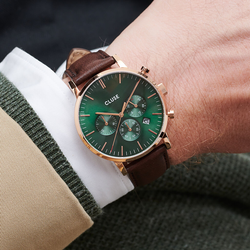 Montre Cluse Aravis Vert