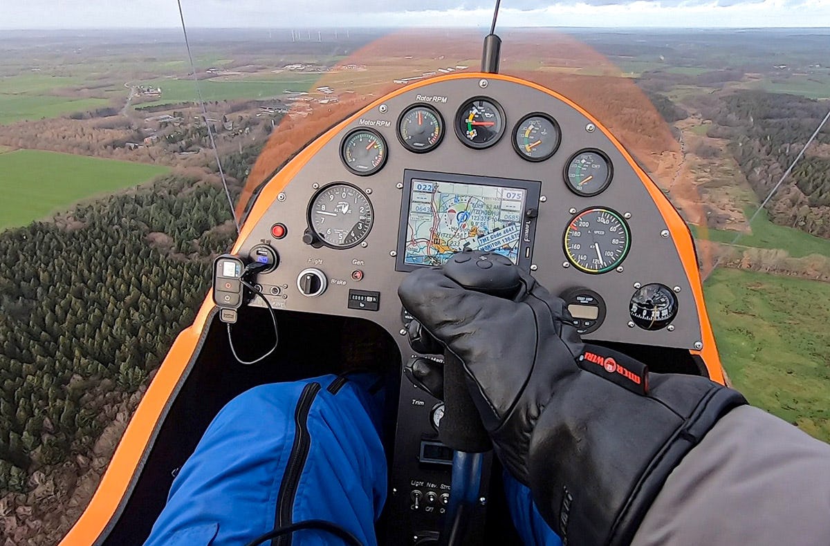 Gyrocopter selber fliegen Hörsten