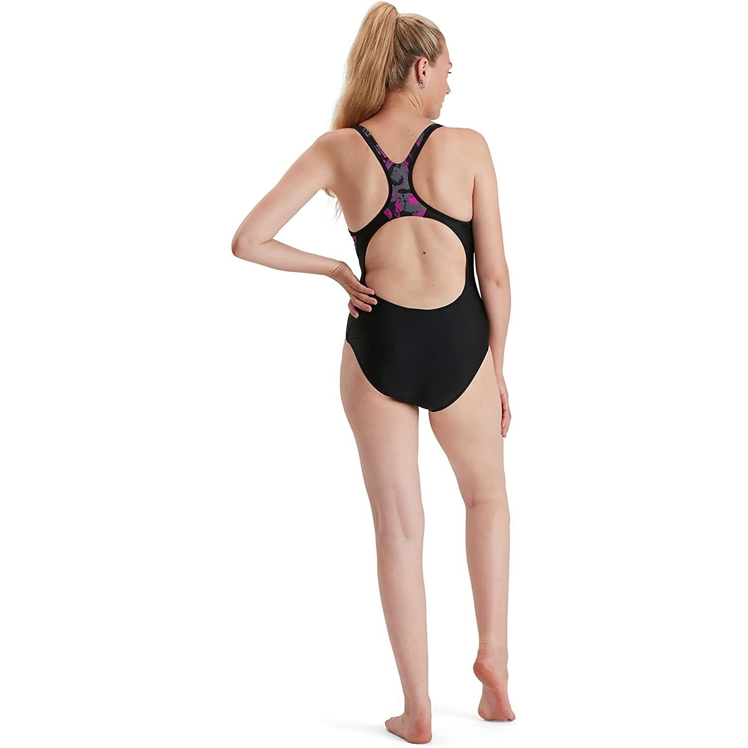Maiô Speedo Endurance de uma peça com alça nas costas