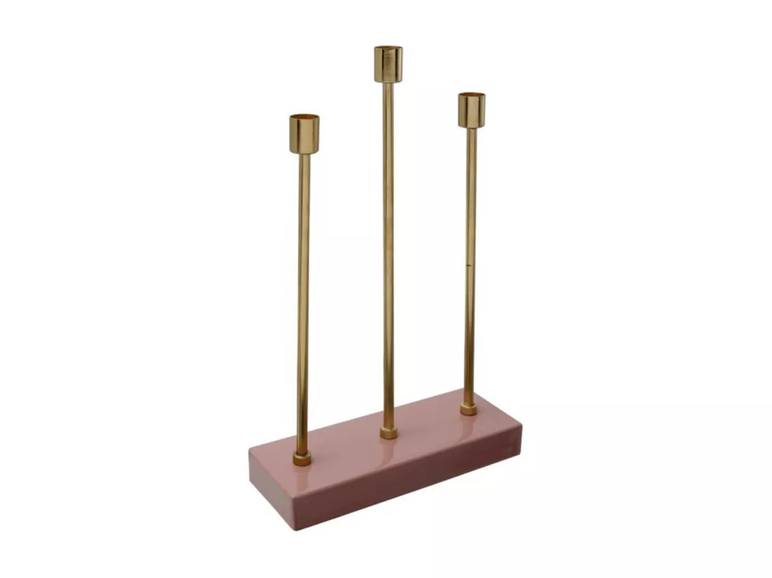 Bougeoir Design en Métal 