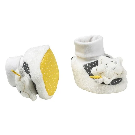 Babyfan chaussons   Blanc        0-6 mois   de               Sauthon Baby's Sweet Home