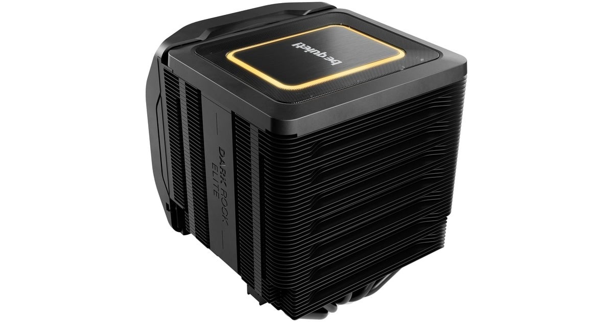 be quiet!Dark Rock Elite RGB CPU-koeler  (Zwart, 4-pins PWM fan-connector)