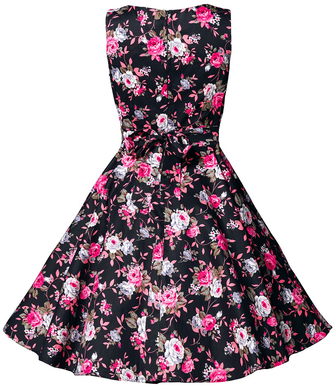 Swing Floral Dress | Belsira Robe mi-longue