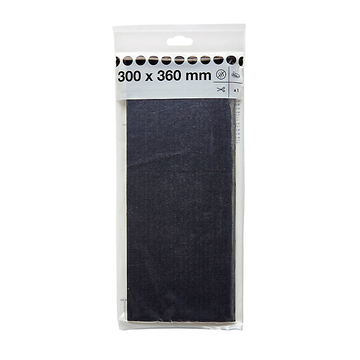Patin en feutre auto-adhésifs Diall 300 x 360 mm x 1, marron