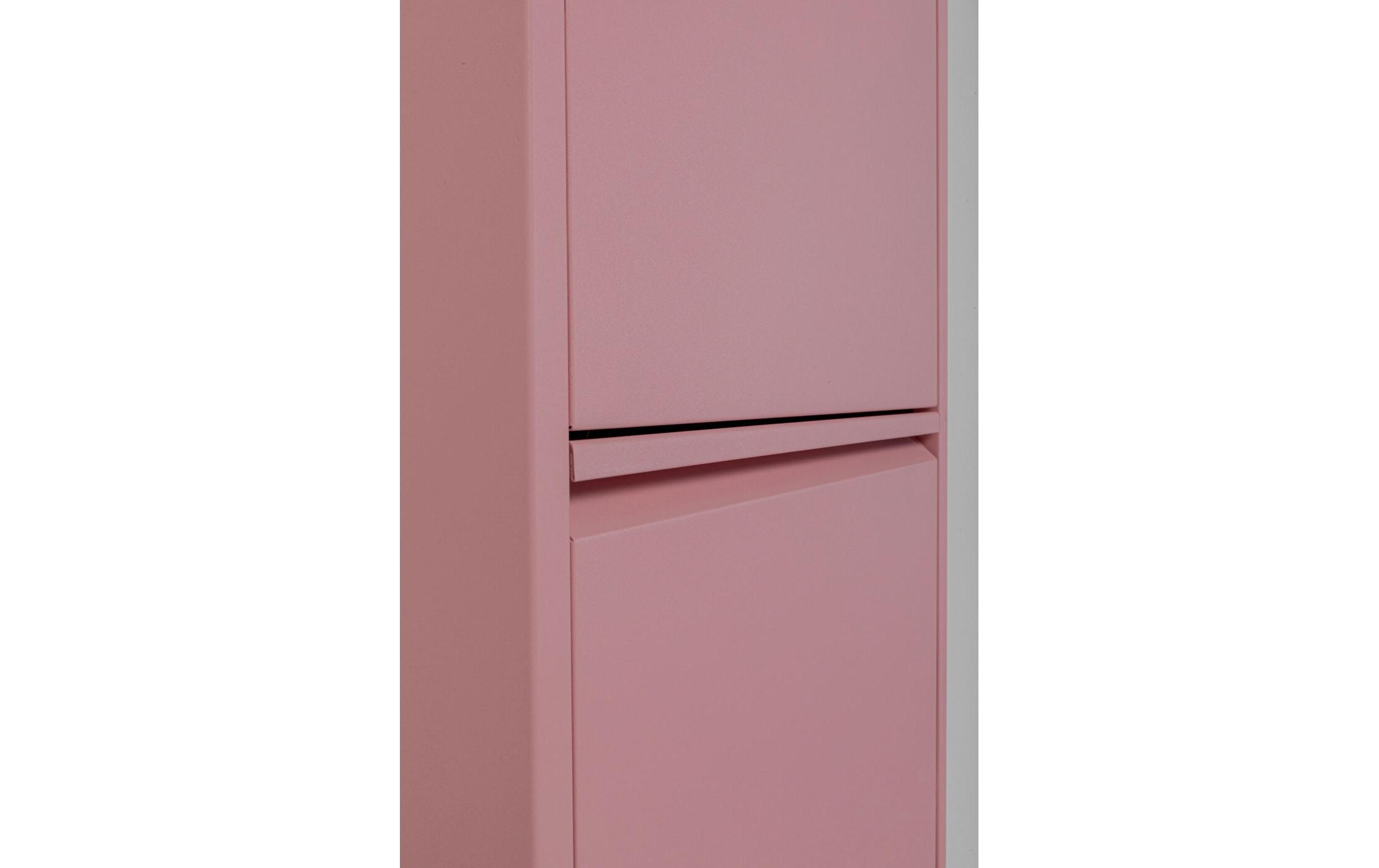 Schuhschrank Caruso 5-er, 50 x 170 cm, Rosa<br>Schuhschrank