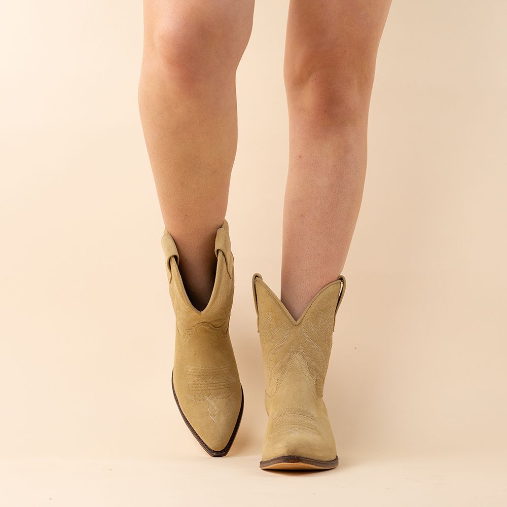 Sendra 18495S enkellaarsjes beige