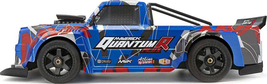 Maverick - Quantumr Flux 4S Fjernstyret Truck - 1:8 - Blå Og Rød - Mv150312