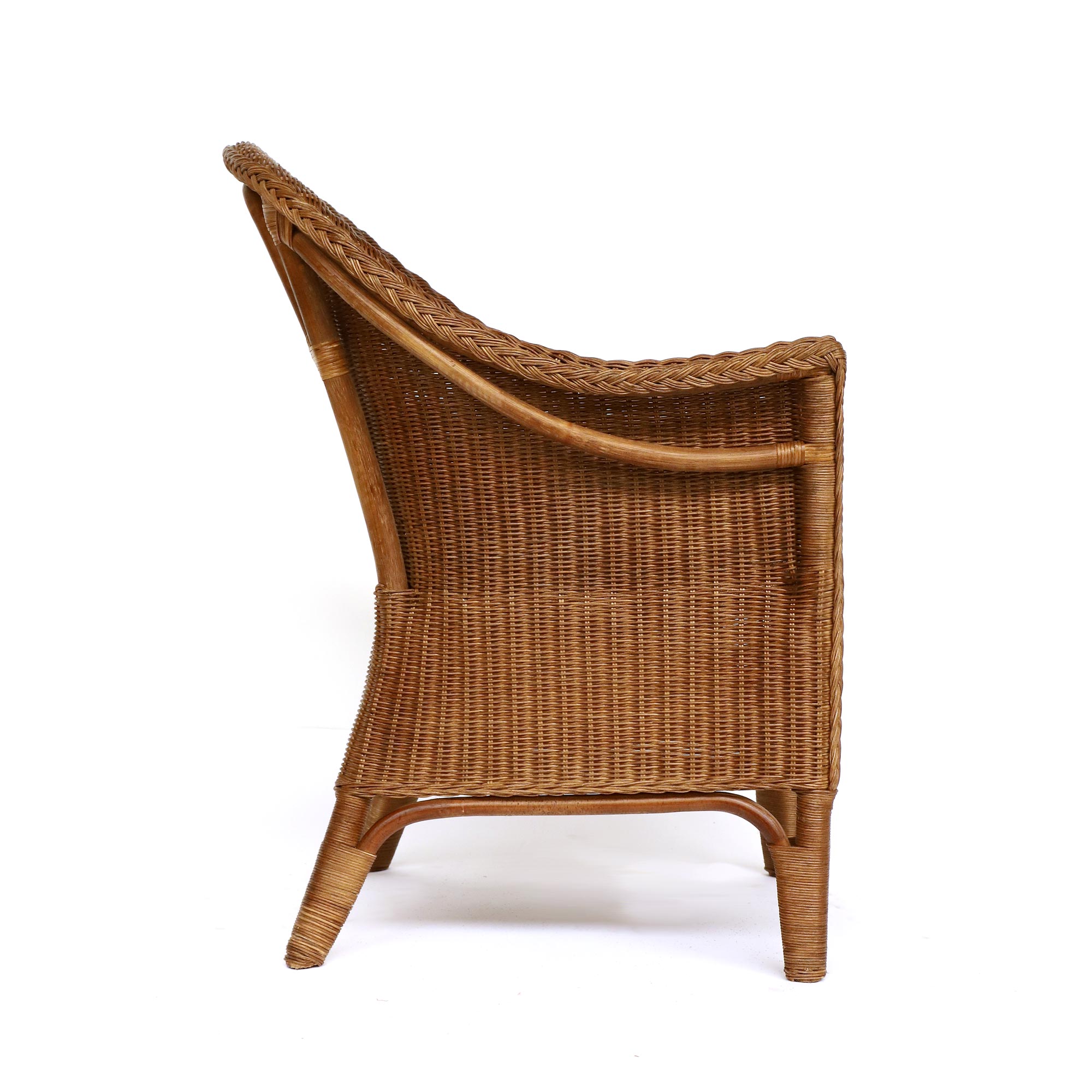 Armsessel 'Membly', Rattan, B 60 cm, H 85 cm, L 62 cm von fischer's lagerhaus