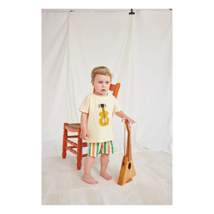 Bobo Choses T-Shirt Guitare | Jaune