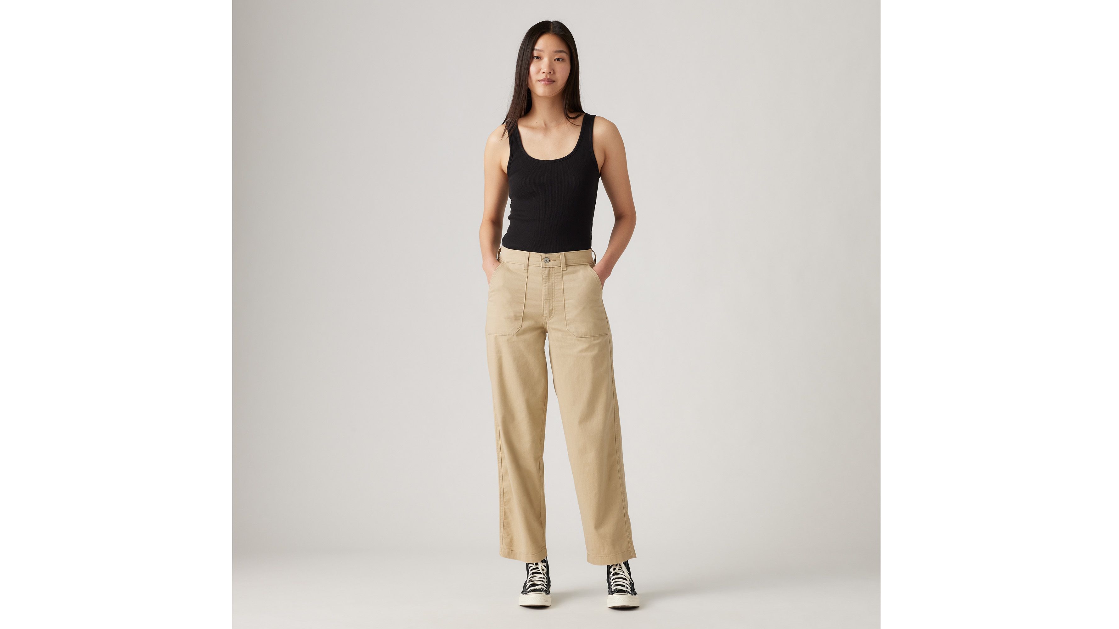 Utility Pants - Safari - Beige