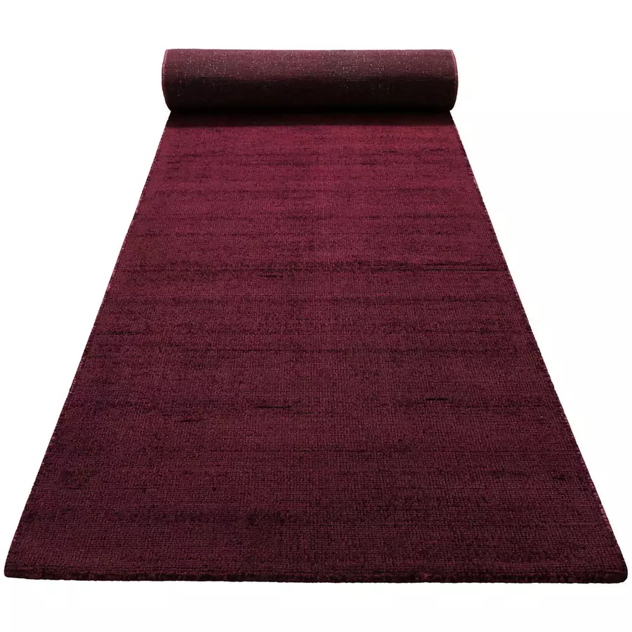 Homie Living Kurzflorteppich Miramonti bordeaux rot
