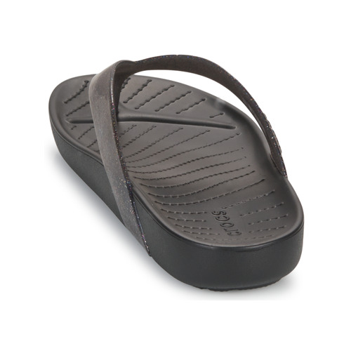 Crocs - Crocs Splash Glitter Flip - Noir