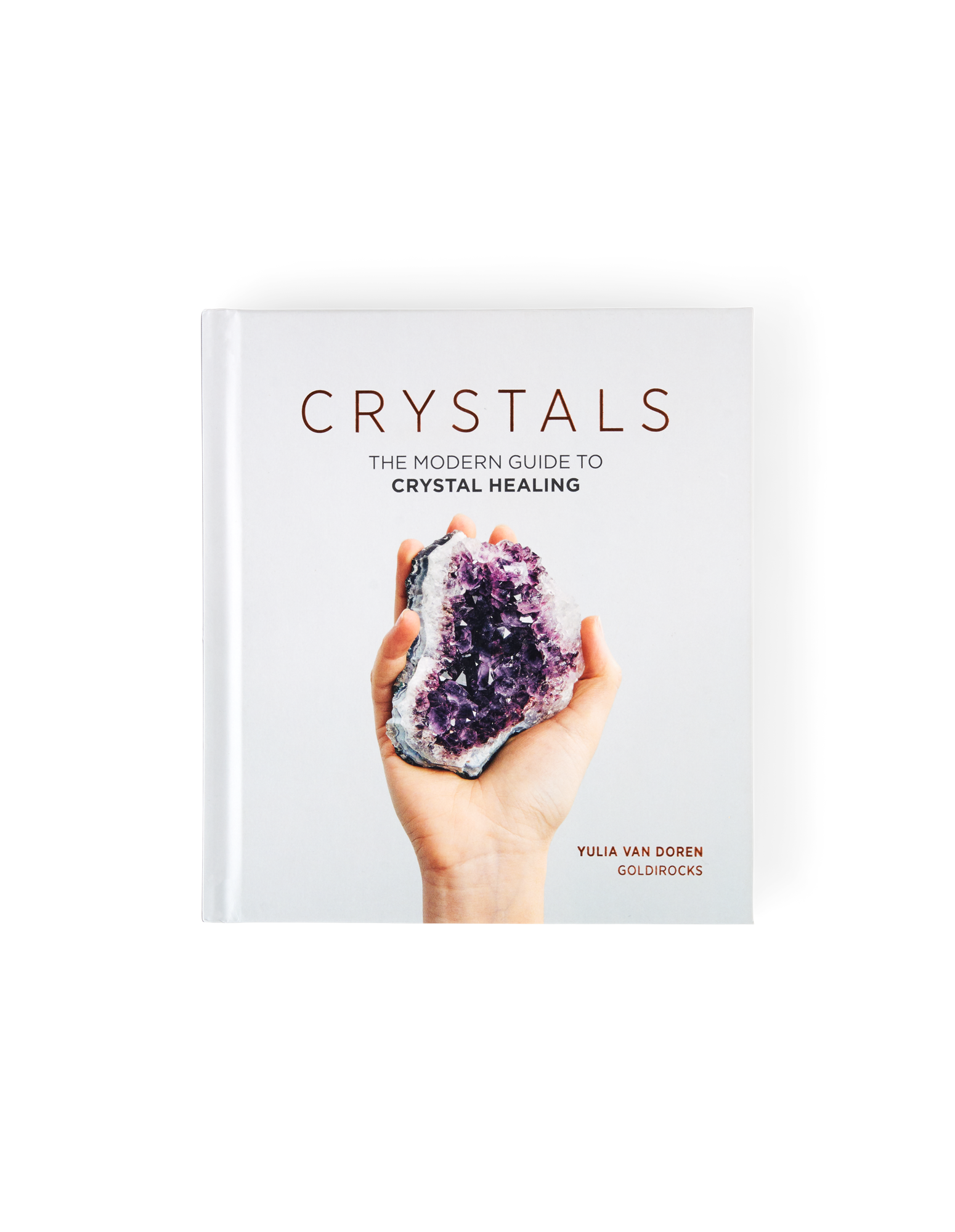 Crystals | Hardcover. 17 x 1,9 x 19 cm. Engelsk. 143 sider. | White | New Mags