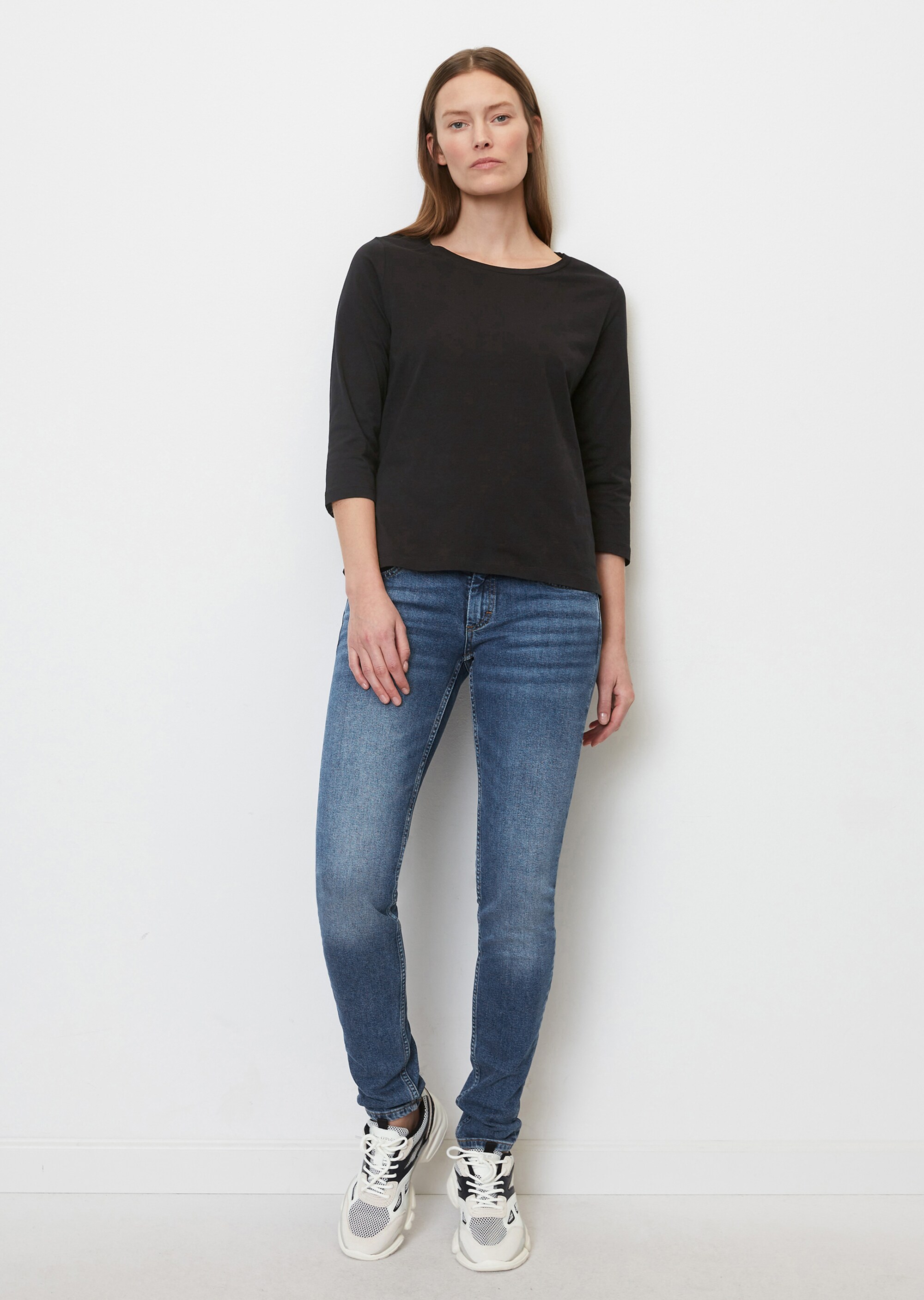 Longsleeve regular aus reiner Bio-Baumwolle