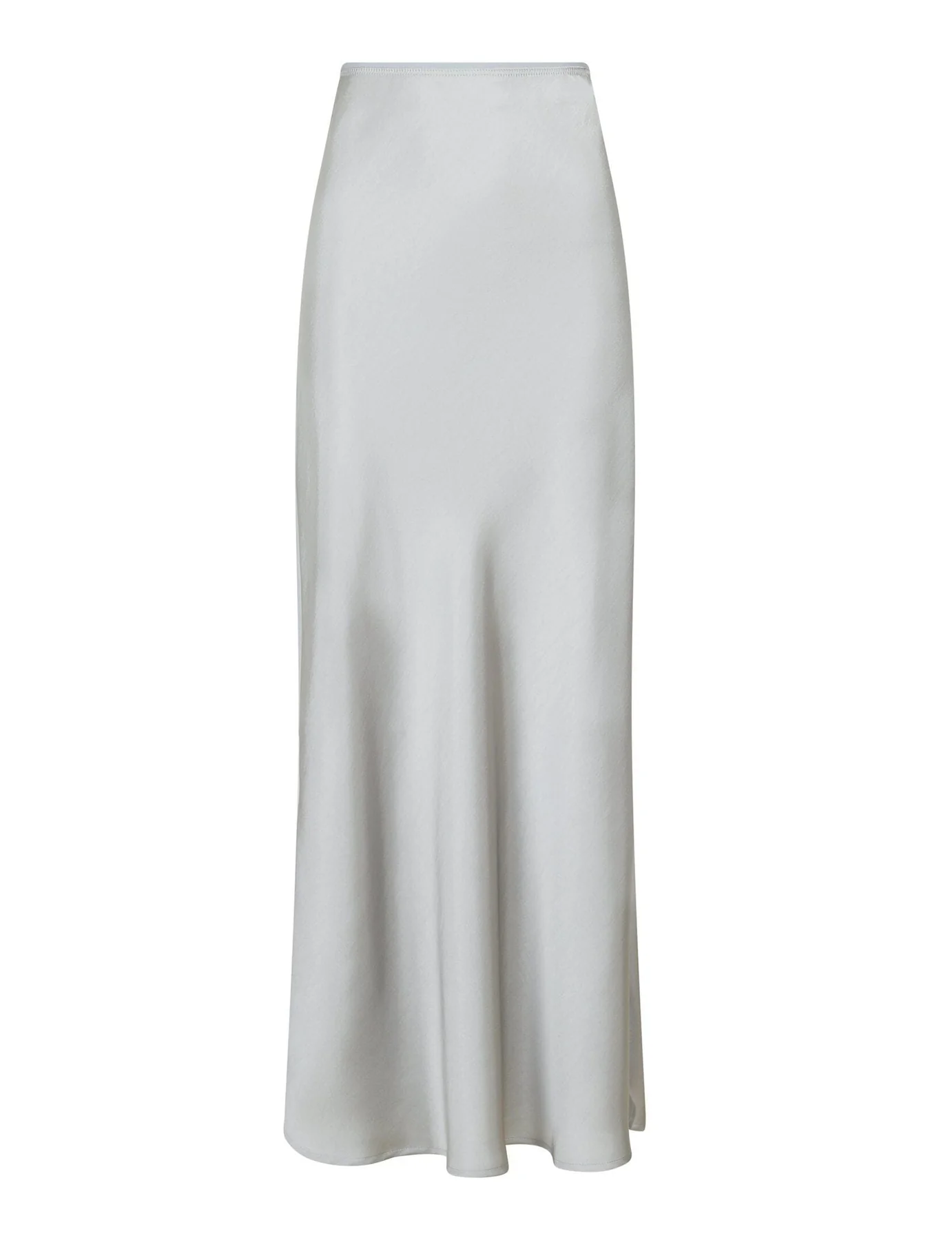 Neo Noir Vicky Heavy Sateen Skirt silver