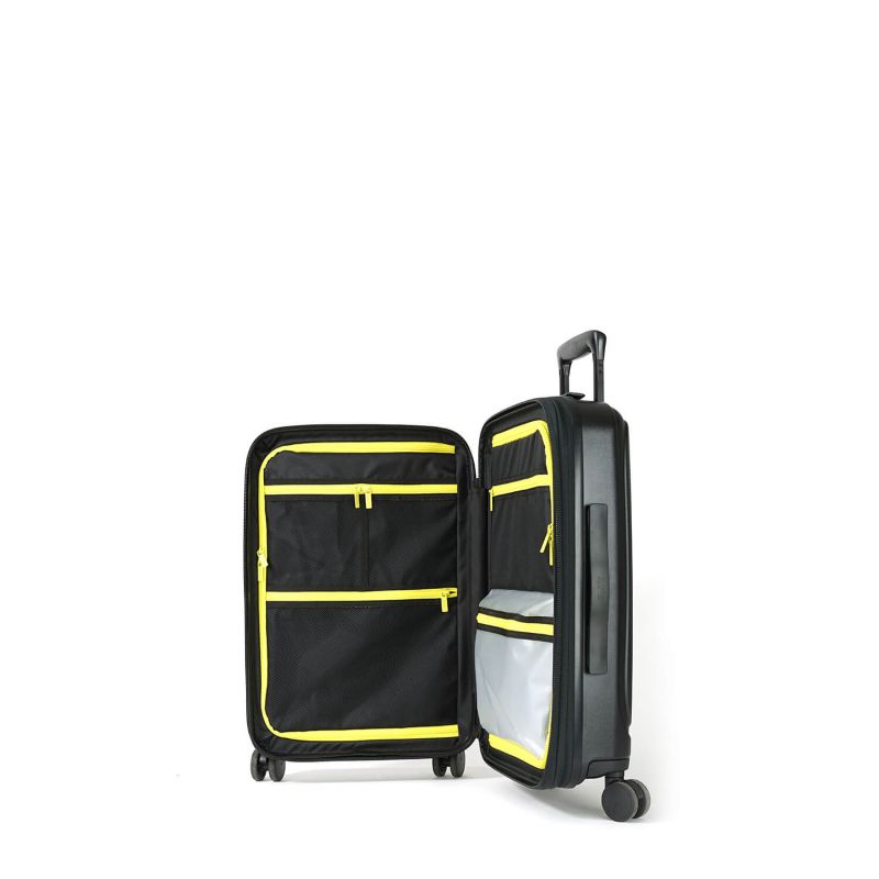 Valise cabine rigide Pure Mate Extensible 55cm Noir