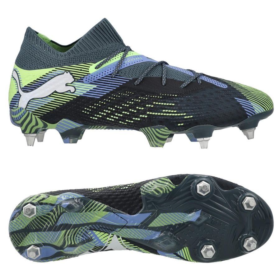 PUMA Future 7 Ultimate SG Lights Out - Gray Skies/Blanc/Fizzy Apple