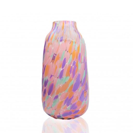 Anna von Lipa Confetti Vase, Flamingo