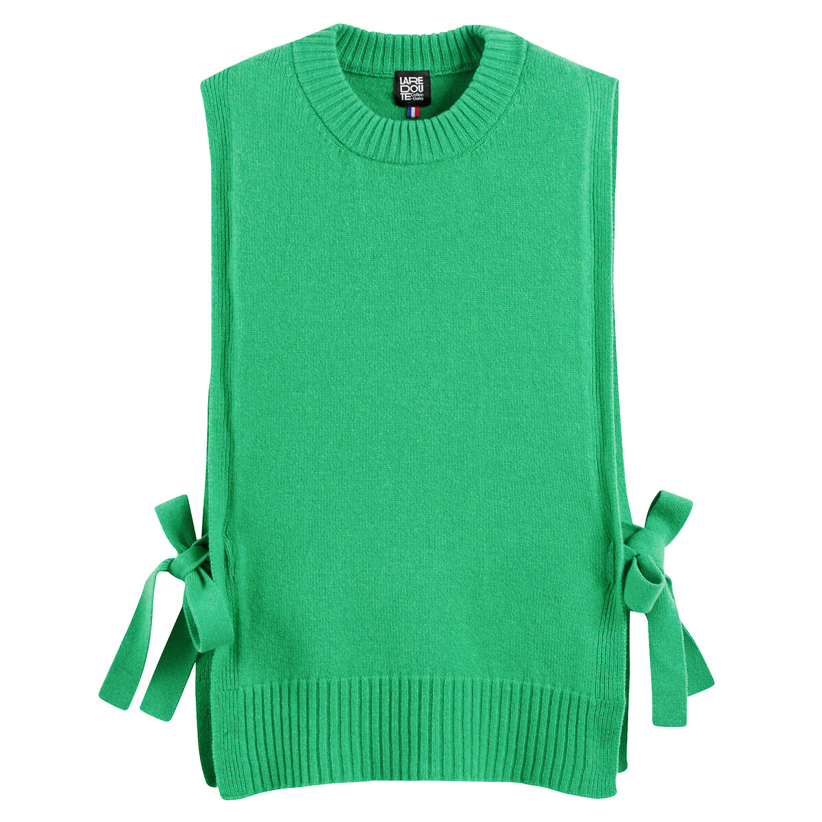 COLEÇÕES LA REDOUTE<br>Trui em lã e cashmere, fabricado na França