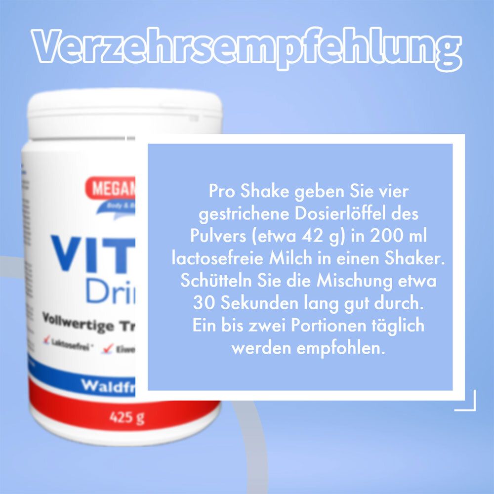 MEGAMAX® VITAMIN Drink Waldfrucht