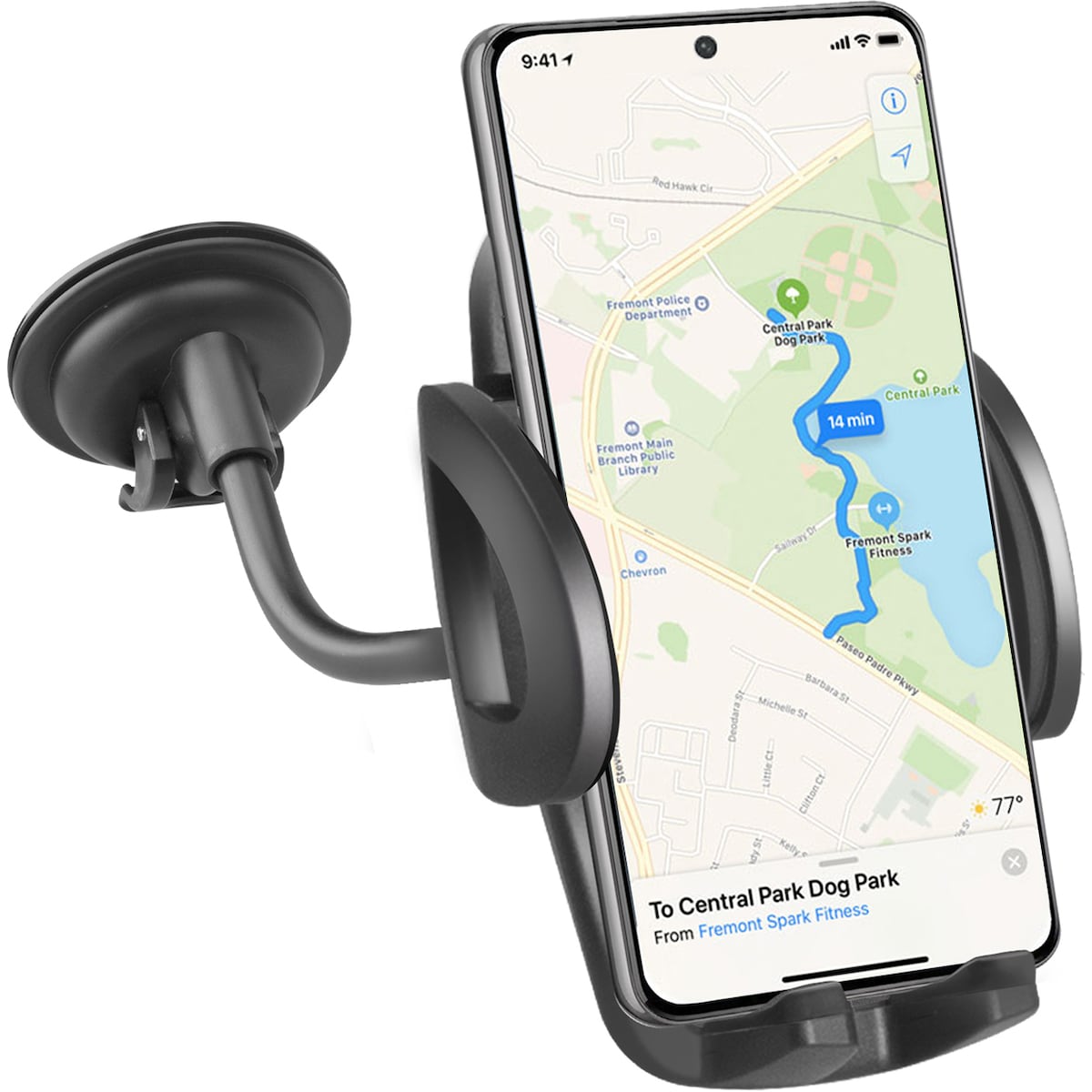 Sbs universal mobilholder med sugekopp for bil