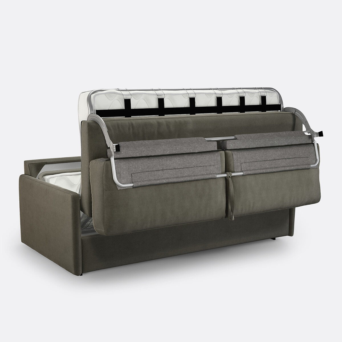 LA REDOUTE INTERIORS<br>Cama Fluweel, espuma Marta