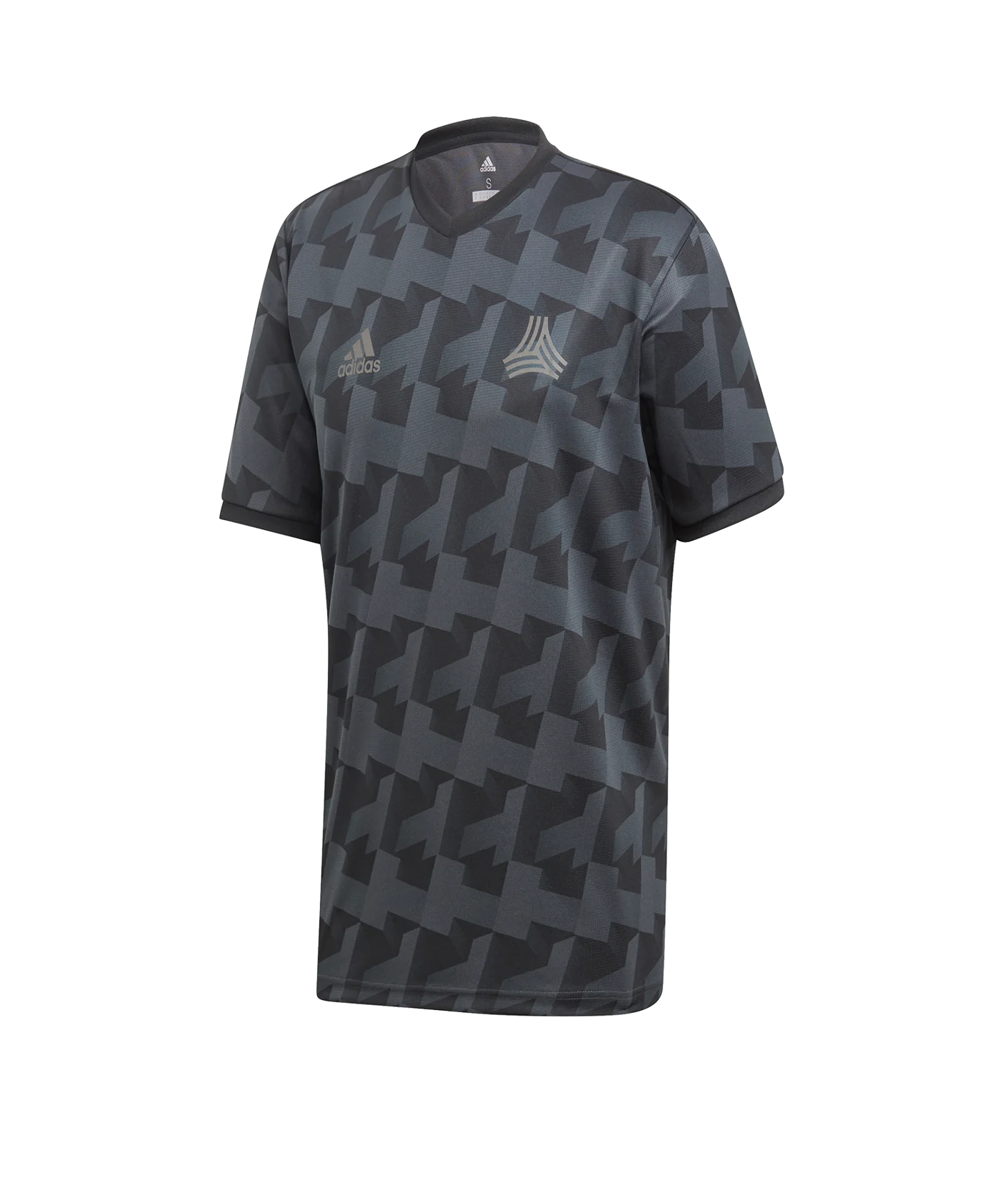 adidas Tango All Over Print T-Shirt Grau