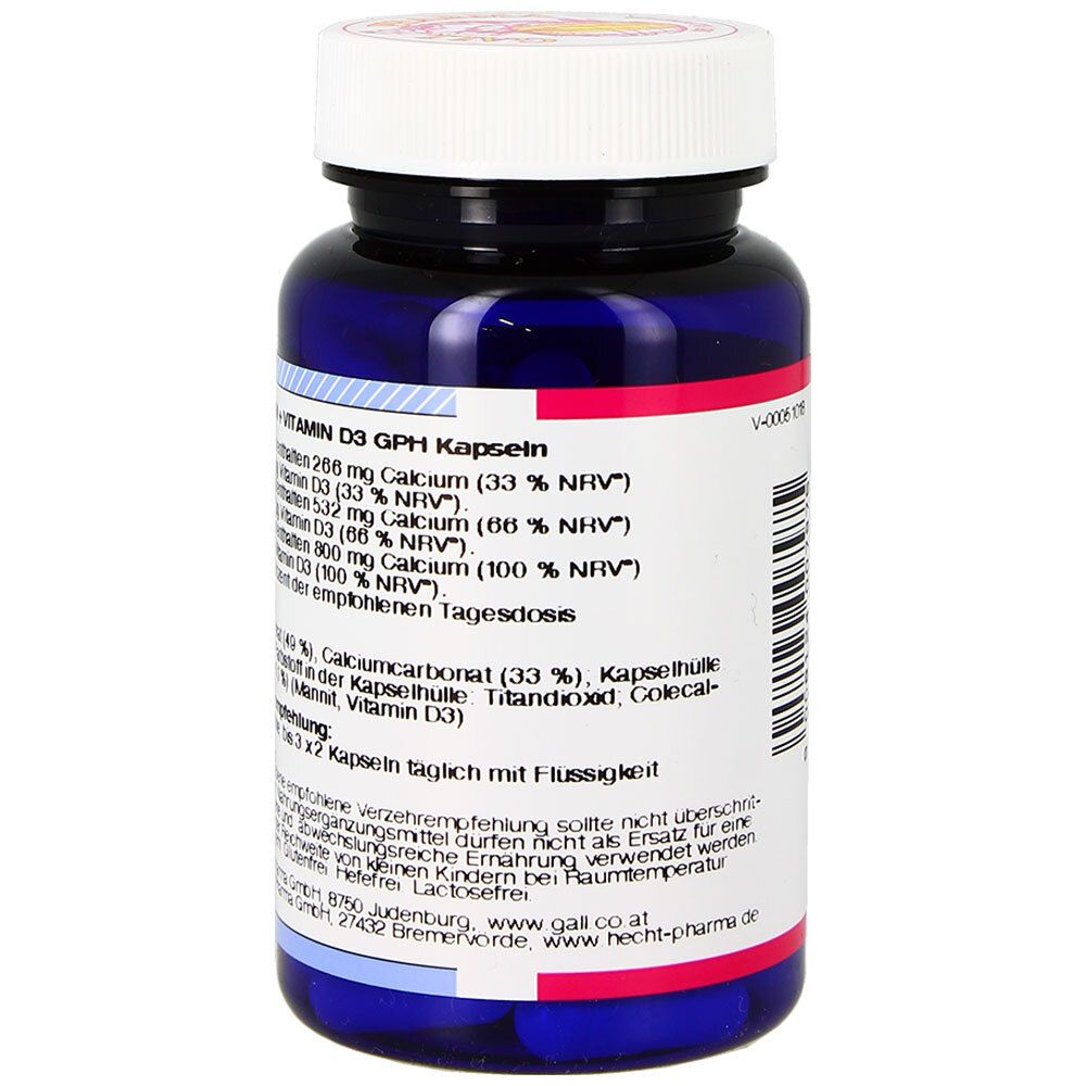 GALL PHARMA CALCIUM + VITAMIN D3