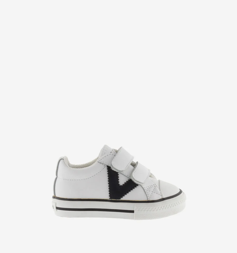 TRIBU CONTRAST FAUX LEATHER STRAPSBLANCO