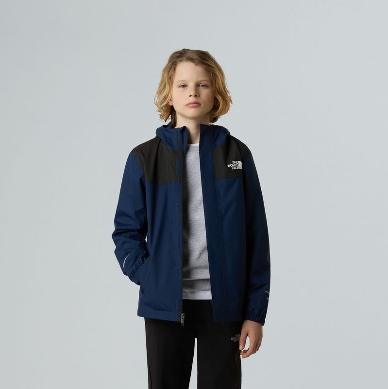 Regenjassen - Summit Navy - Met Capuchon - Kindermodel - Logoprint