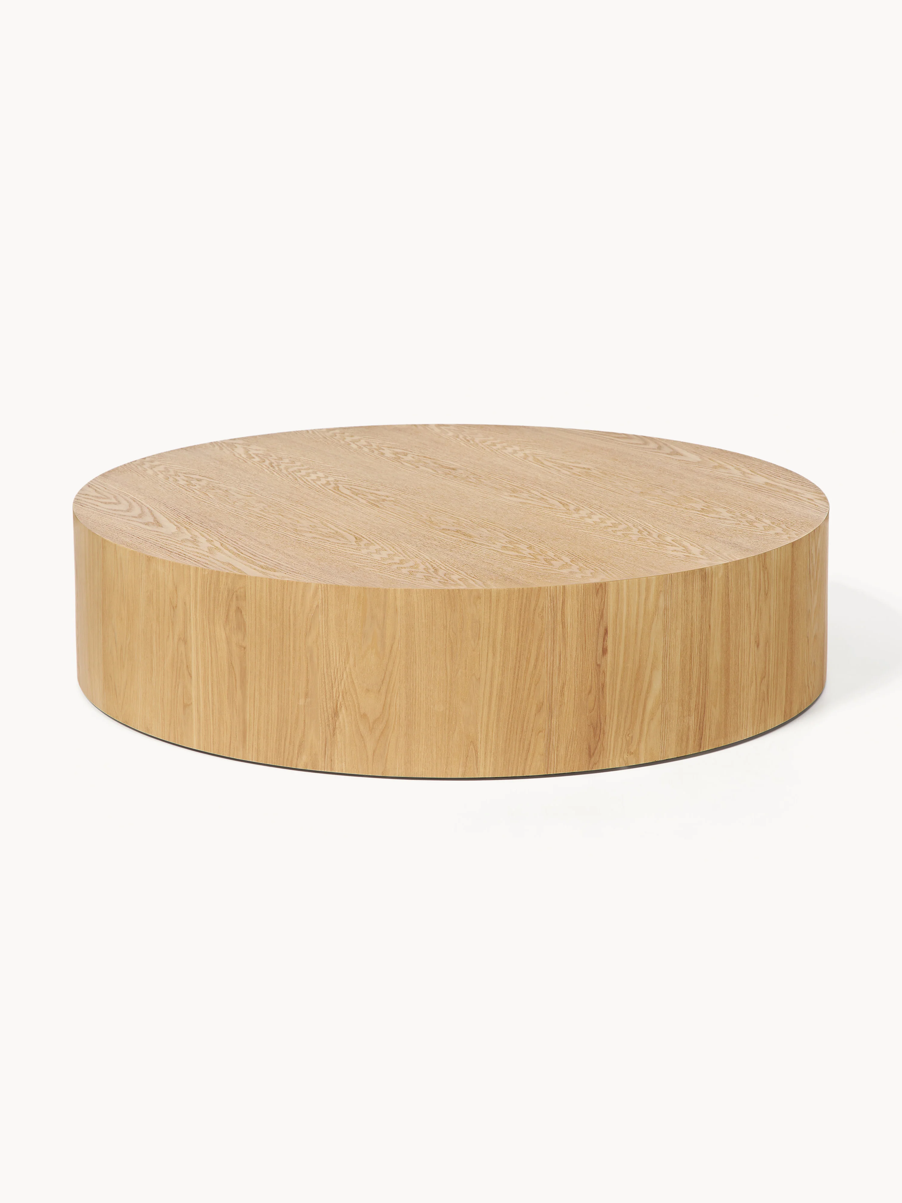 XL ronde houten salontafel Dan