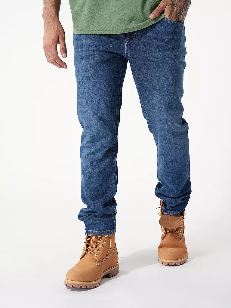 ALBERTO Jeans Straight Fit PIPE  blau