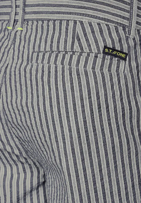 Regular Fit Chinoshorts - deep sea blue