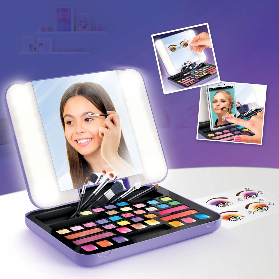 Style 4 Ever - Makeup-etui med LED