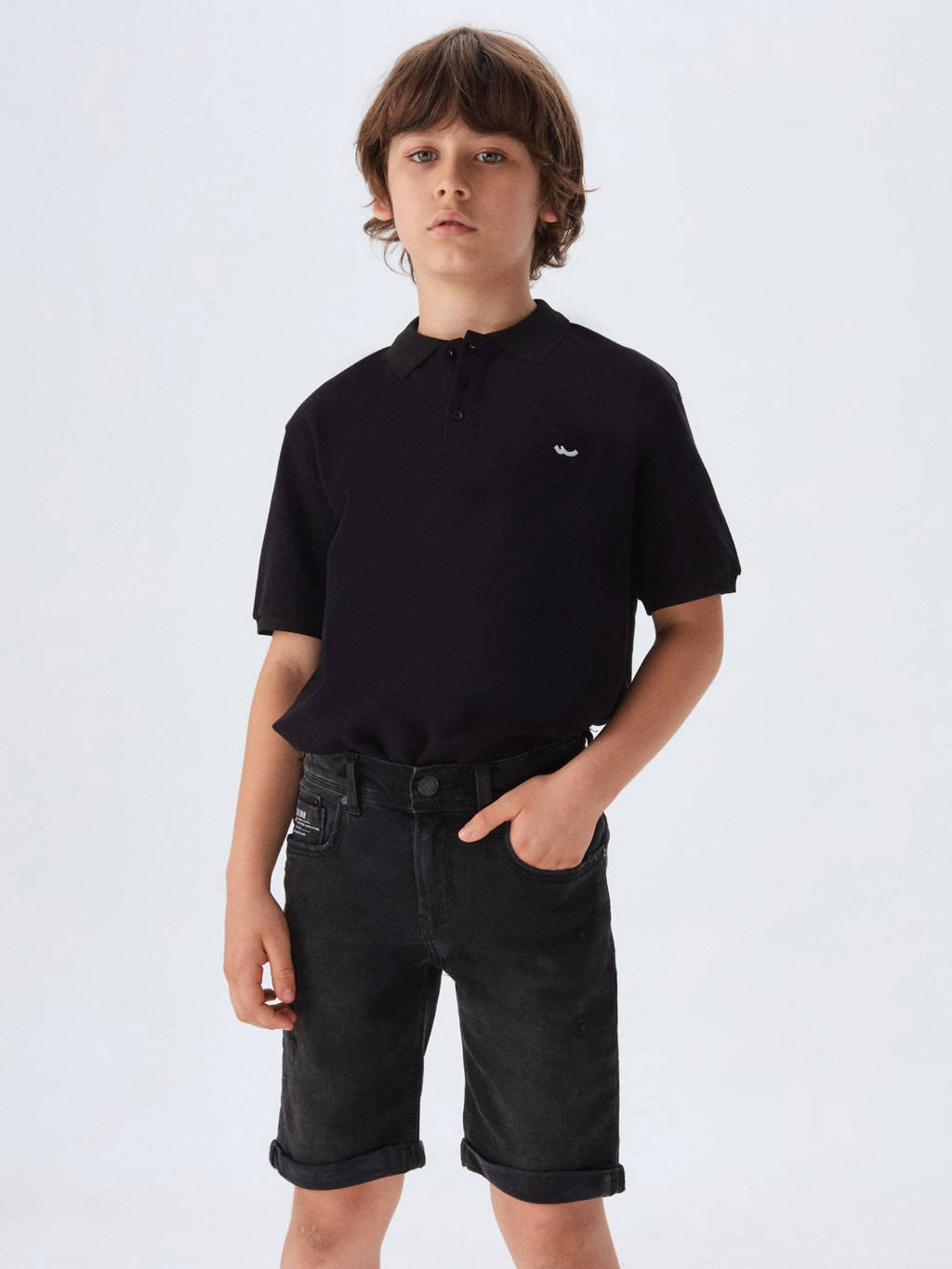 LTB slim fit short CORVIN B nella damaged wash
