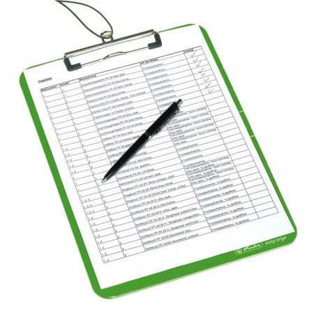 Herlitz Klemmbrett PS A4 easy orga to go opak apfel