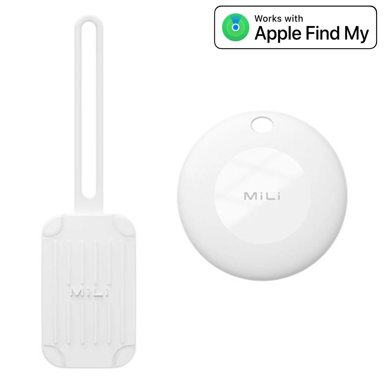 MiLi MiTag Luggage white
