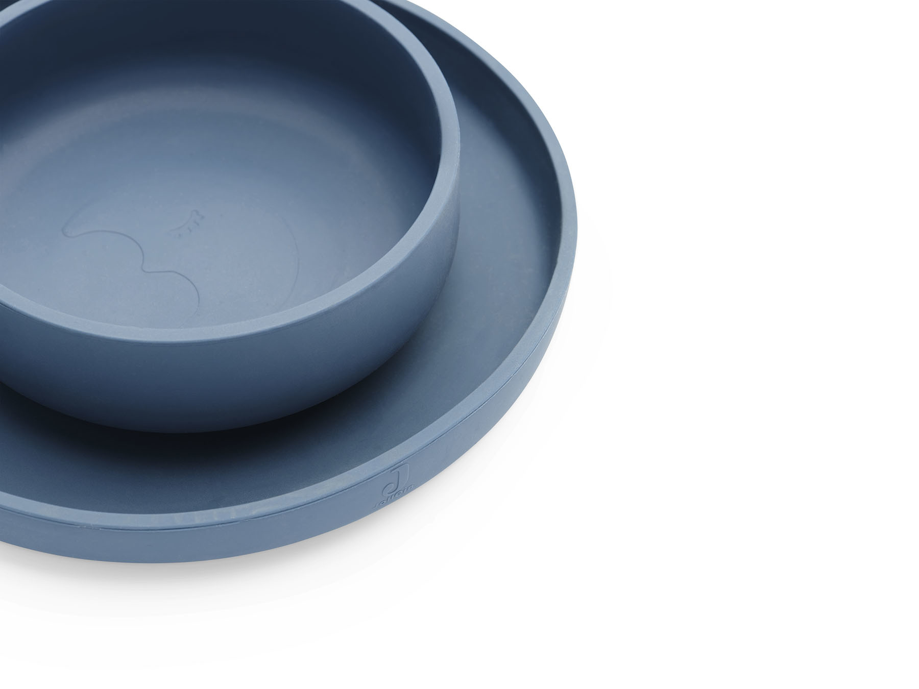 Jollein Jollein Dinerset siliconen jeans blue