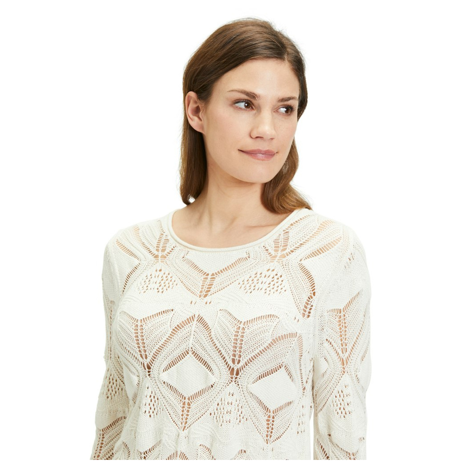 Cartoon Strickpullover Kurz 1/1 Arm